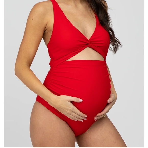 Pinkblush maternity bathing suit sz small - Picture 2 of 6